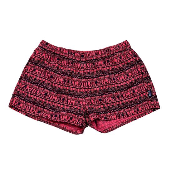 Patagonia Barely Baggies Aztec Geometric Pattern  2" Shorts Women's Medium - Picture 1 of 11